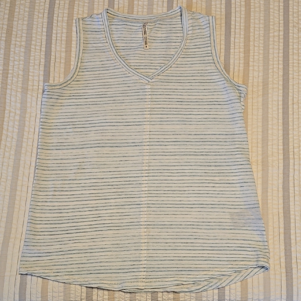 Striped Sleeveless Top